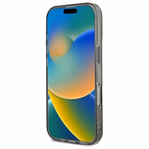 Karl Lagerfeld IML Karl Head Electroplated iPhone 16 Pro Suojakuori - Musta