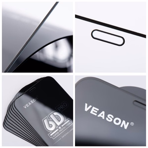 6D Pro Veason karkaistu lasi (setti 10in1) Samsung Galaxy A57 5G:lle, musta