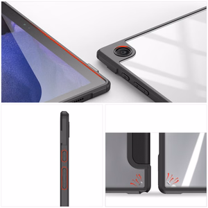 Kotelo Dux Ducis Toby Samsung X200/X205 Tab A8 10.5 2021 musta