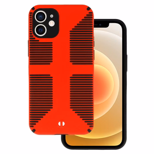 TEL PROTECT Grip Case for Iphone 12 Red