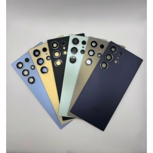 Takakansi yhteensopiva Samsung S928 S24 Ultra / Titanium Black / (kameran linssillä) OEM