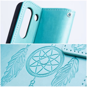MEZZO Book Läppäsuojakuori Samsung S26 Ultra:lle dreamcatcher vihreä