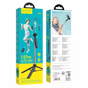 Selfie Stick HOCO K19, Jalusta, 157cm, BT