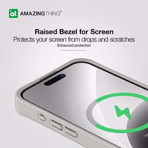 Amazing Thing Matte Pro Mag Case 12FT IP156.7PMPGY for Iphone 15 Pro Max titanium
