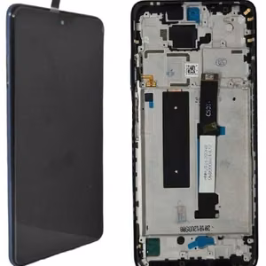 LCD-näyttö Xiaomi Mi 10T Lite 5G kosketusnäytöllä kehyksellä Pearl Grey/Tarnish alkuperäinen (käytetty Grade A)