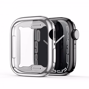 Dux Ducis Samo TPU -suojakuori Apple Watch 45 mm, hopea