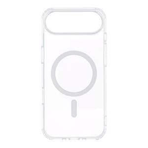 Suojakuori iPhone 17 AIR:lle Drop Glue Colorful Ring Mag Cover MagSafe-yhteensopiva valkoinen
