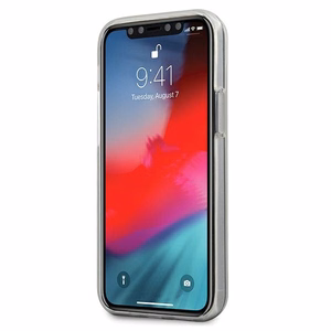 US Polo USHCP12STPUHRWH Shiny Big Logo suojakuori laitteelle iPhone 12 mini 5.4", valkoinen