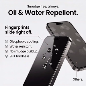 Tech-Protect OneTouch Set+ -karkaistut suojalasit laitteelle iPhone 18 Pro / 17 Pro, 2 kpl
