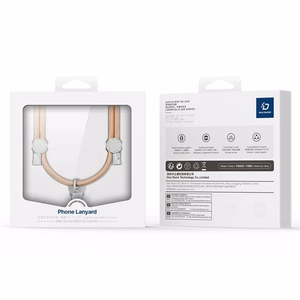 DUX DUCIS Plaz - cross-body phone strap - amber