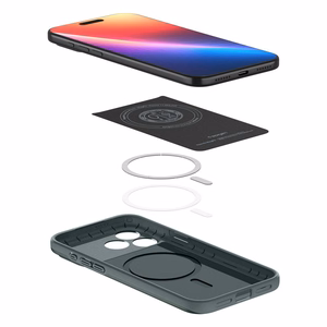 Spigen Thin Fit Mag Magsafe Suojakuori iPhone 17 Pro:lle Abyss Green