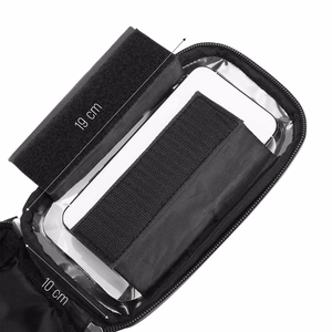 Wozinsky Bike Handlebar Bag with Phone Case 1L Black (WBB16BK)