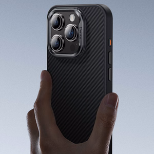 Benks Magnetic Armor Pro Kevlar Case Metal Frame 600D for Iphone 16 Plus black