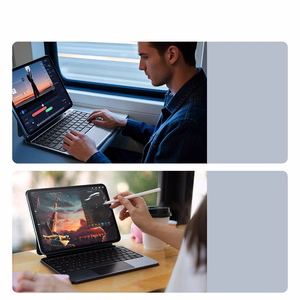 Dux Ducis MK -sarjan näppäimistökotelo iPad 10" (2022) / iPad 11" (2025) -malleille, musta