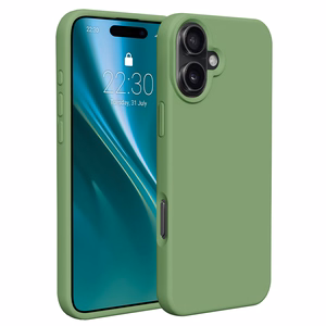 Etteri silikonikuori iPhone 16 6,1 vaaleanvihreä