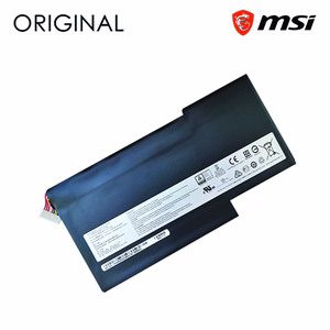 Kannettavan tietokoneen akku MSI BTY-M6J, 5700mAh, alkuperäinen