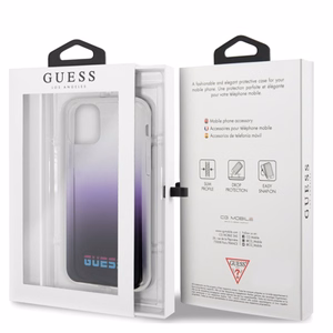 Guess GUHCN65DGCPI iPhone 11 Pro Max purple/gradient purple hard case California