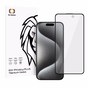 Tempered glass Tel Protect 10X Privacy Plus Titanium for Iphone 16 Pro/17 (envelope)