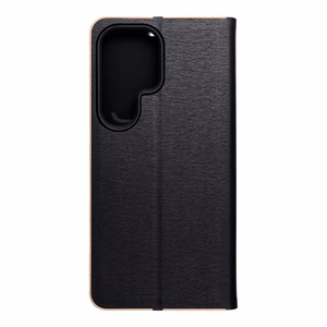 Läppäsuojakuori Samsung S25 ULTRA:lle Luna Book Gold musta