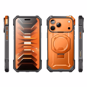 Supcase UB Grip Mag MagSafe -suojakuori iPhone 18 Pro / 17 Pro – oranssi