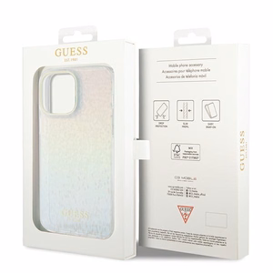 Guess IML Faceted Mirror Disco Iridescent -suojakuori iPhone 13 Pro / 13:lle - monivärinen