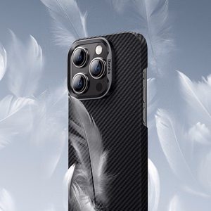 Benks Magnetic Armor Air Kevlar Case PC Frame 600D for Iphone 16 Plus black