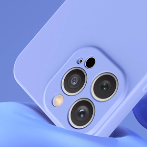 Silikonikotelo iPhone 14 Plus silikonikotelo fuksiaa