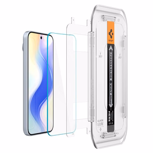 Spigen Glas.tR EZ Fit Karkaistu lasi asennustyökalulla Google Pixel 9 Pro XL:lle (2 kpl)