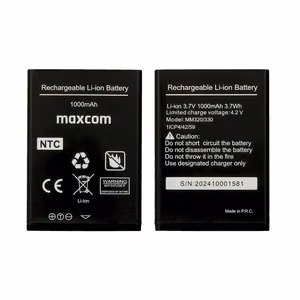 Alkuperäinen akku Maxcom MM320/MM330:lle - 1000 mAh