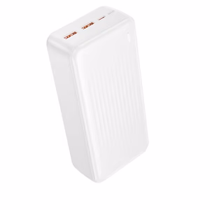 Borofone varavirtalähde 30000mAh BJ80B Clever - 2xUSB + Type C - QC 3.0 22,5W PD 20W valkoinen