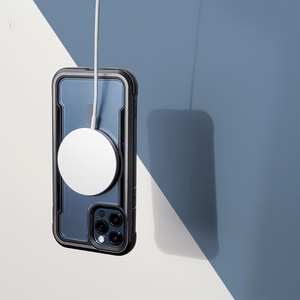 Raptic X-Doria Secure Case iPhone 14 Pro MagSafe panssaroitu suojus vihreä