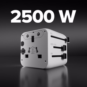 SBS TEADAPTUNI universal travel adapter - white