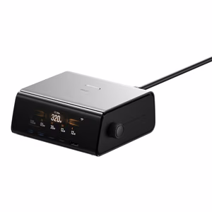 EcoFlow RAPID Pro 320W telakka-asema, 4xUSB-C, 1xUSB-A, GaN