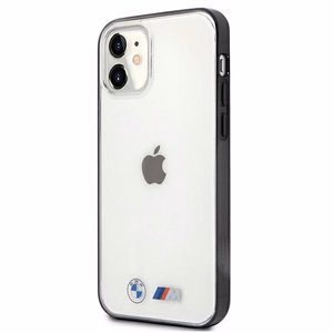 BMW Sandblast kotelo iPhone 12 mini - läpinäkyvä