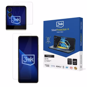 Tecno Phantom V Flip2 – 3mk SilverProtection+ Folded Edition puhelimen näytönsuoja
