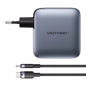 Vention 100W Laturi 1xUSB-A 3xUSB-C + kaapeli