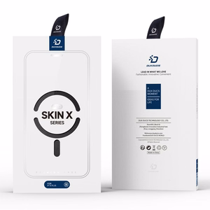 DUX DUCIS lompakkokuori SKIN X PRO MagSafe-yhteensopiva iPhone 15 Plus:lle - musta