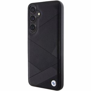 BMW BMHCS24M23RCGPK S24+ S926 musta/musta kovakuori Signature Leather Crossing Lines Pattern