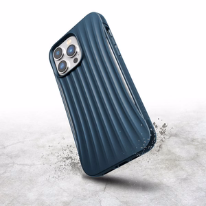 Raptic X-Doria Clutch suojakuori laitteelle iPhone 14 Pro Max, sininen