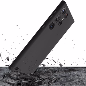 3mk Silikoninen Suojakuori Samsung Galaxy S24 Ultra:lle - musta