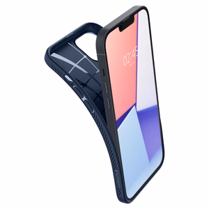Spigen Liquid Air -kotelo iPhone 14 Plus -puhelimelle - sininen