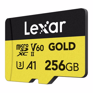 Lexar GOLD microSDXC -muistikortti, 256 GB