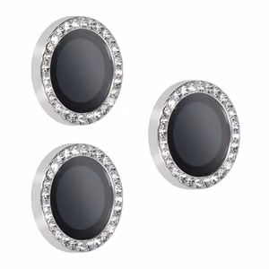 Karkaistu lasi HARD DIAMOND kameralle - linssi - iPhone 17 Pro/17 Pro Max:lle hopeinen - linssi 3 kpl
