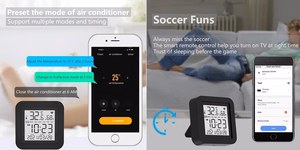 TUYA Smart IR Remote with Humidity and Temperature Sensor, Wi-Fi