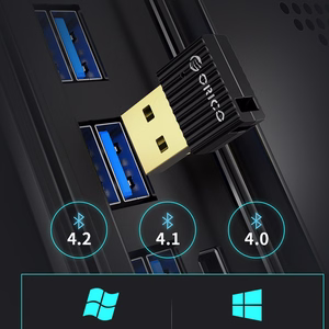 Orico BTA-53 Bluetooth 5.3 USB-A sovitin - musta