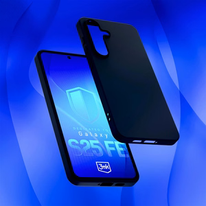 3mk Matt Case for Samsung Galaxy S25 FE - Matte Black