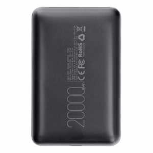 VEGER varavirtalähde 20000 mAh PD QC3.0 2A 22,5W S20 (W2053) musta