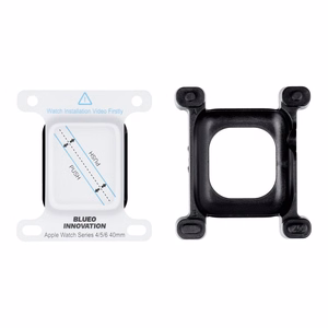 5D Mr. Monkey suojalasi - Apple Watch SE / SE 2 / SE 3 40MM musta (Strong HD)