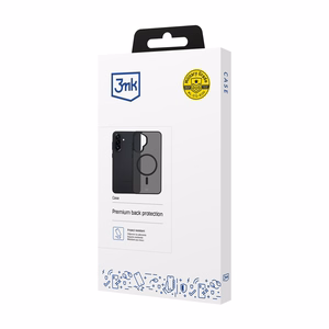 3mk Smoke MagCase -suojakuori Samsung Galaxy A57:lle - harmaa-läpikuultava