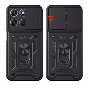 Tech-Protect CamShield Pro -suojakuori Motorola Moto G57 Power / G67 Power:lle - musta